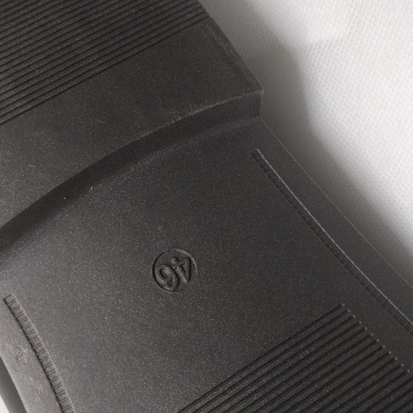 Men’s Black Leather Tanner Shoes – Size 46 EU / 12 US, New in Bag! Make Offer - Picture 6 of 8